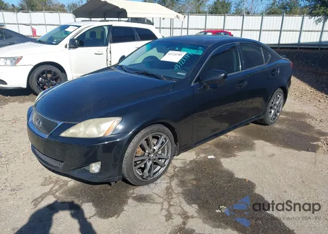 2008 Lexus Is 250 from USA, damaged, VIN JTHBK262382081842